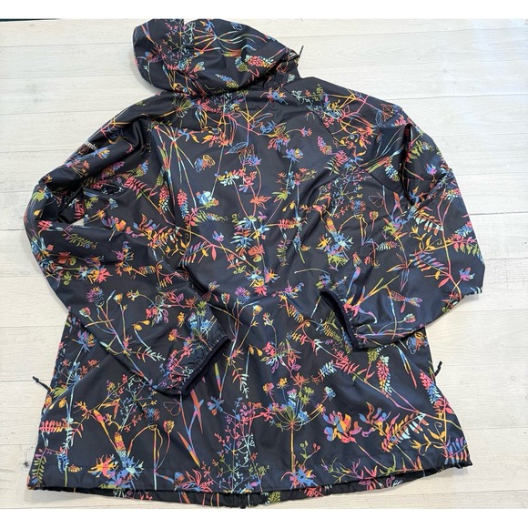 Columbia Black Floral Women's Jacket - Picture 9 of 10